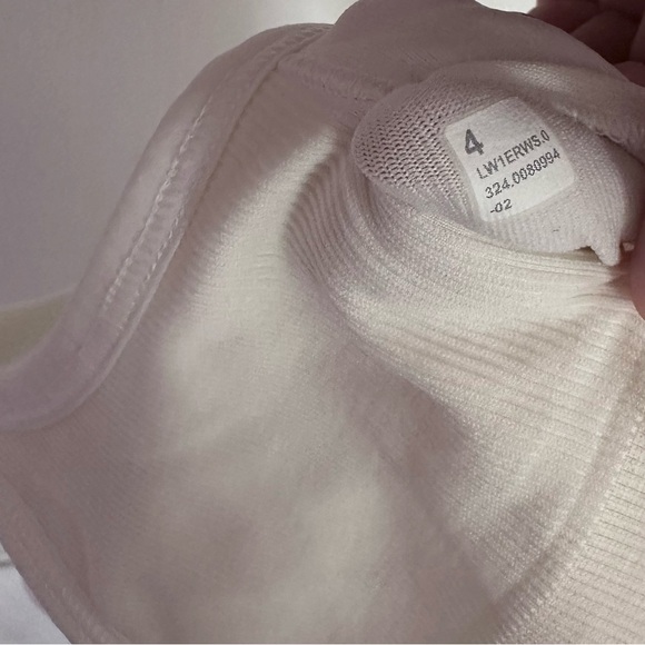 WHITE Lululemon — Ebb to Street Scoop-Neck Cropped Tank Top - Picture 4 of 5